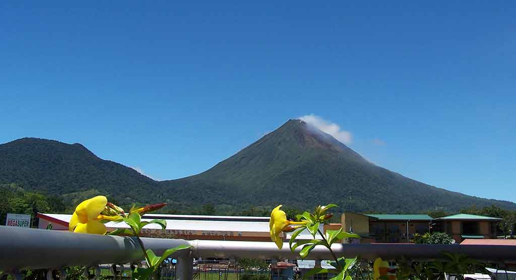 at the Arenal Volcano: Hotel las Colinas