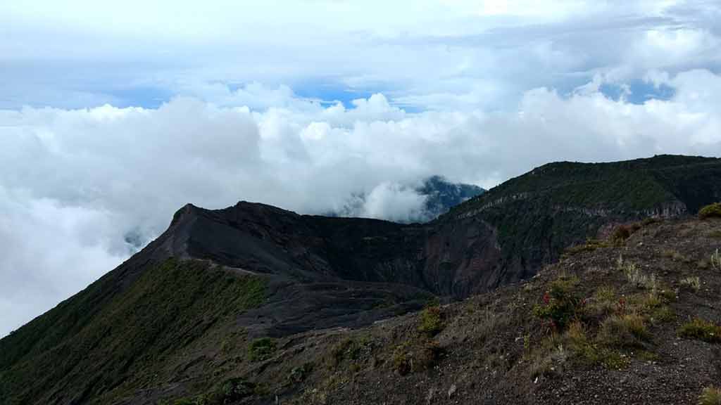 Vulkan Lagune Irazú in Costa Rica